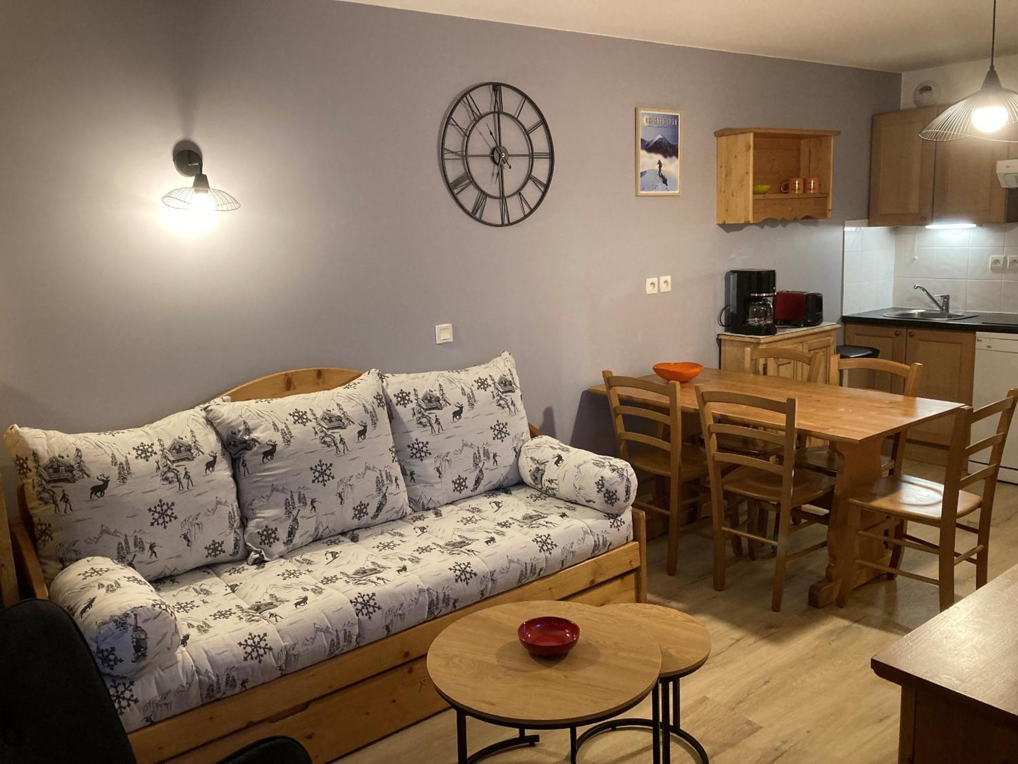 A203- Appartement 2 Pieces Cabine 6 Personnes Orcières Exterior foto
